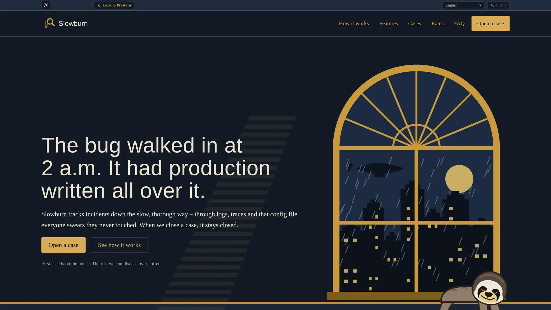 The same page in Prastora on a 4K screen, filling it